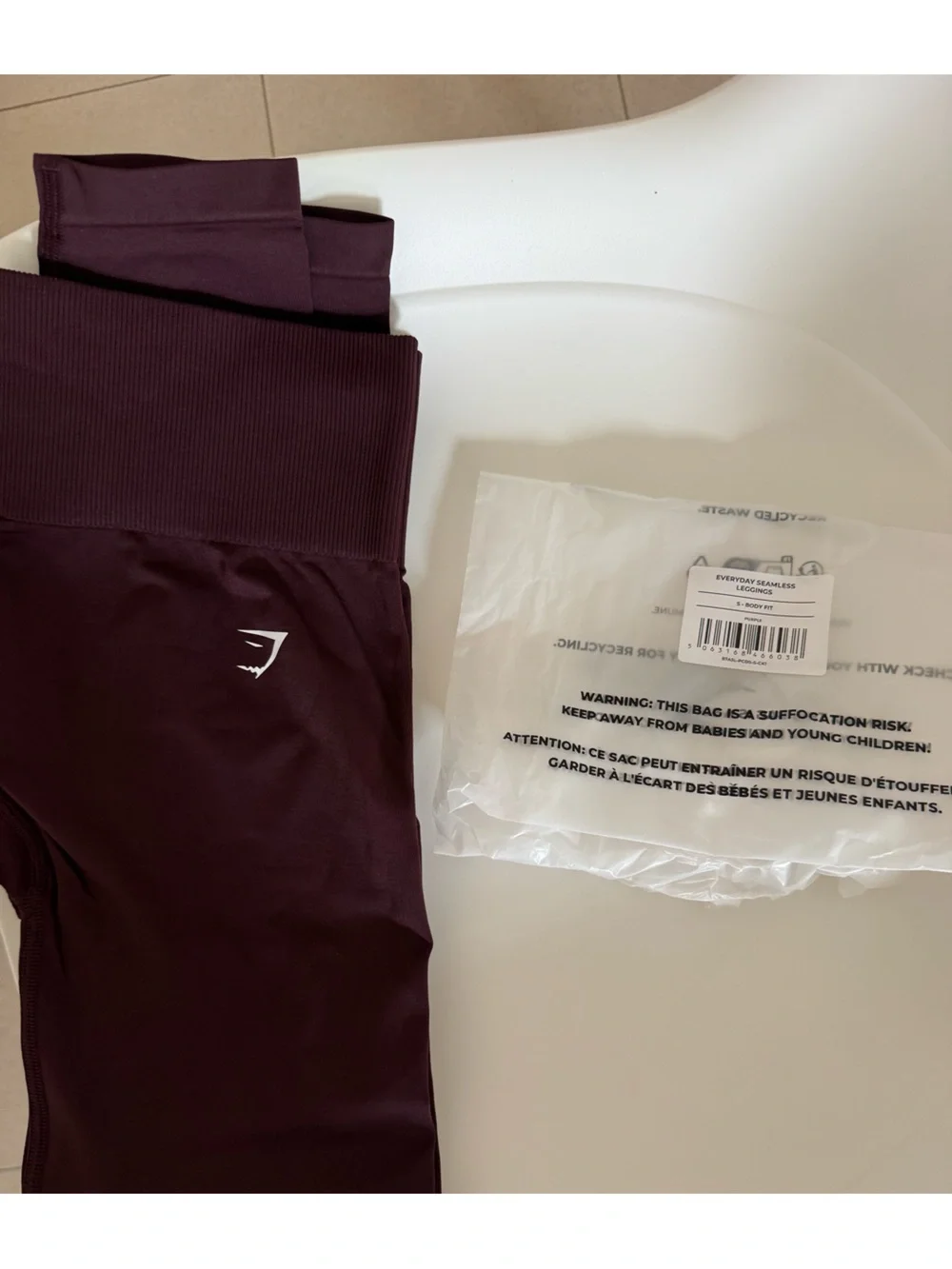 Gymshark Seamless High-Rise Leggings Purple